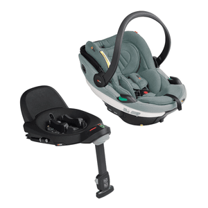 Pack siège auto cosy Go Beyond Sea Green Mélange base Beyond black