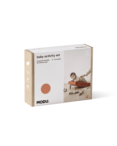 Activity orange dusty Babyset, gebrand / green