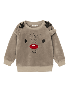 Sweatshirt Nmnreindeer Weathered Teak