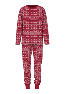 2-delt pyjamas Nmnvismas Jester Red