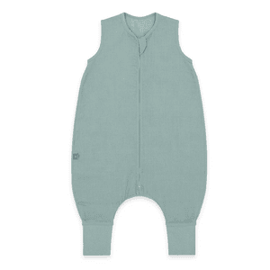 emma & noah Schlafsack mit Umschlag-Füßen Essential Mint