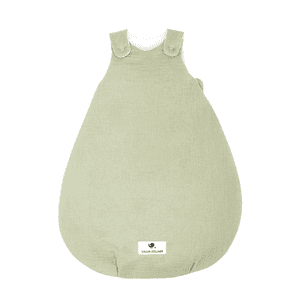 Babyschlafsack Musselin lime