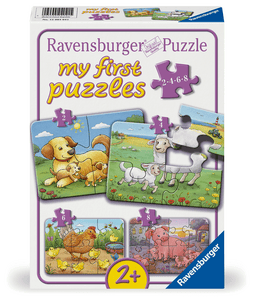 first mijn puzzel Kleine boerderijdieren