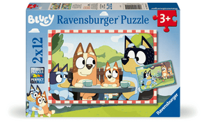 Puzzle 2 x 12 Teile Familienzeit