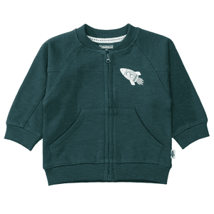 Sweatjacke dark pine