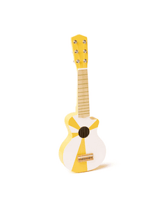 Guitarra amarillo-blanco