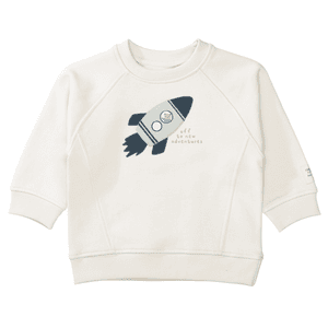 cream Sudadera oscura