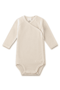 nature Bodysuit med omlott ull/silke