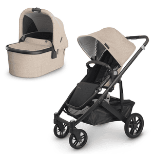 Sportwagen Cruz V2 inklusive Babywanne Liam Oat Mélange