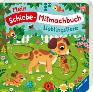 Mein Schiebe-Mitmachbuch: Lieblingstiere