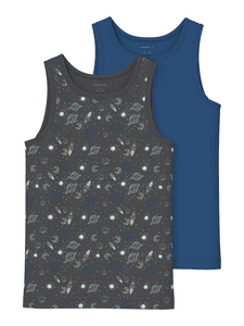 Tank top 2-pack Smedet jern