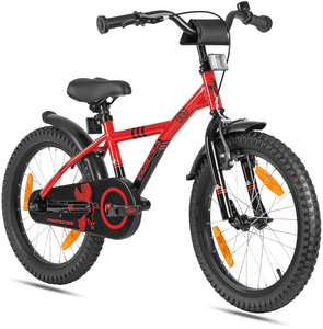 Vélo enfant 18 pouces rouge-noir