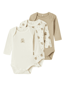 Langarmbody 3er Pack Jet Stream