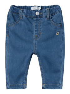 Jeans coniques Nbmben Medium Denim bleu foncé