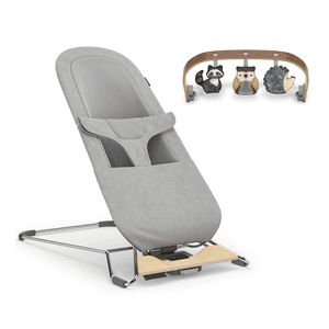 Sdraietta Mira Stella Grey Mélange incl. arco giochi Forest Fun