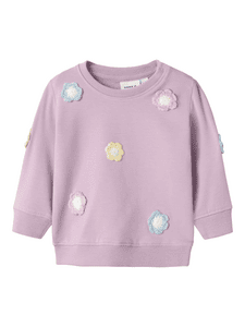 Sweatshirt Nbftella Winsome Orchid