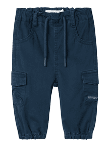 Cargo bukser Nbmben Navy Blazer