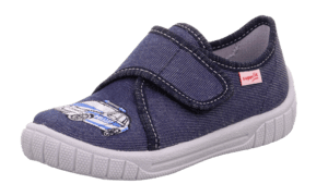 Zapatilla de policía Bill azul/gris