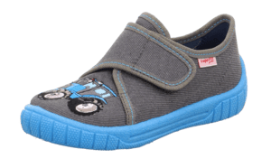 Zapatilla Bill tractor gris/azul claro