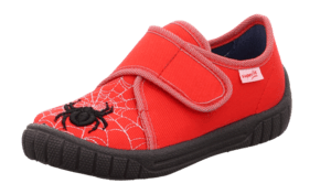 Zapatilla Bill Spider roja (mediana)