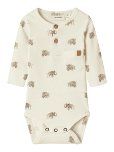 Lil'Atelier Langarmbody Nbmgavo Turtledove