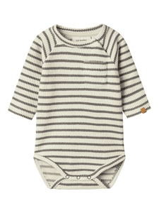 Lil'Atelier Langarmbody Nbmtadeo Turtledove