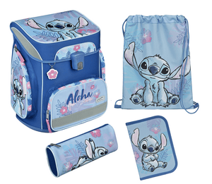 EasyFit Schulranzen Set, 5-teilig - Disney Stitch