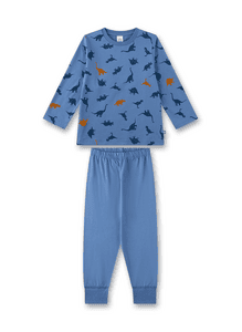 Schlafanzug Dino blau