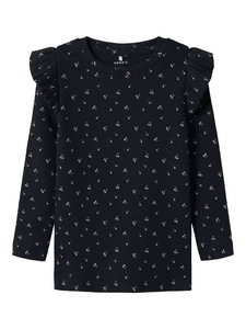 Langarmshirt Nmfbabeth Navy Blazer