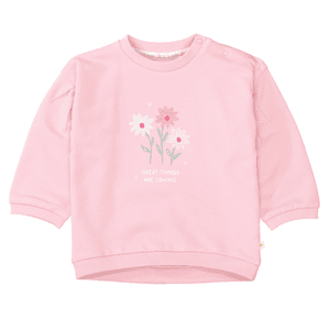 Sweat-shirt oversized rose pâle