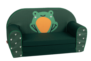 Kindersofa Green frog