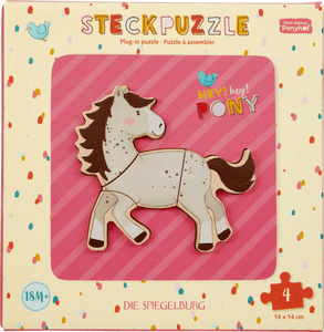 Push-fit puzzle - Farma My little pony (4 dílky)