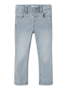 Light Jeans Nmmsilas Blå Bleached Denim