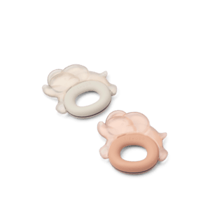RITA Elefant Kühlende Beißringe 2er-Pack pale tuscany / sandy