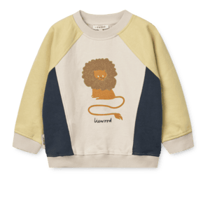 Aude Placement Sweatshirt circus lion/sandy