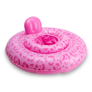 Pink Leopard Baby float