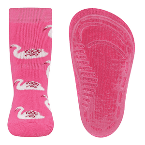 Stoppersocken SoftStep Schwan wild orchidee