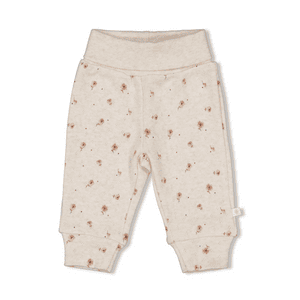 Pantalon sweat AOP Sweet Poppy Naturel Mélange