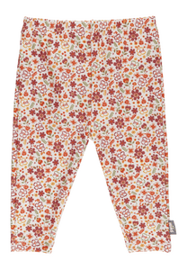 Badeleggings Blumen ecru