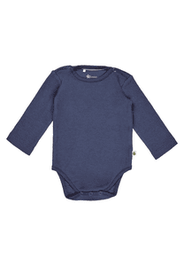 Body geribd tricot blauw