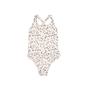 Bañador Kaki Leopardo