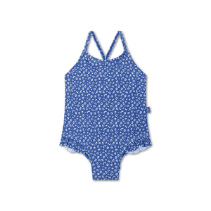 Bañador azul leopardo