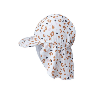 UV-Sonnenkappe Leopard Kaki