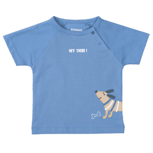 T-Shirt mid blue