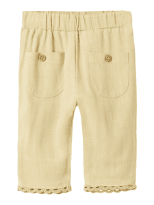 Lil'Atelier broek Nbfdamla Taos Taupe