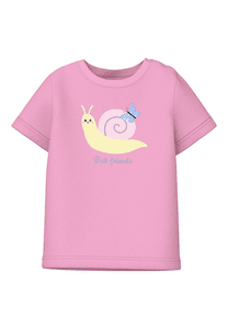 Langarmshirt Nbfvubie Pink Frosting Snail