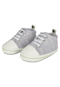 Babyschuh Rexi mittelgrau