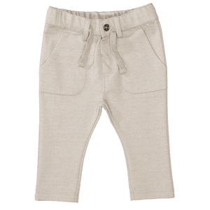 Bukser light beige strukturert