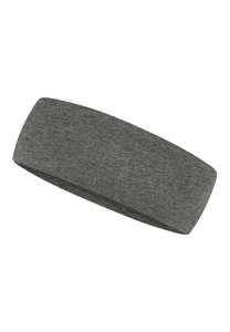 Stirnband melange asphalt