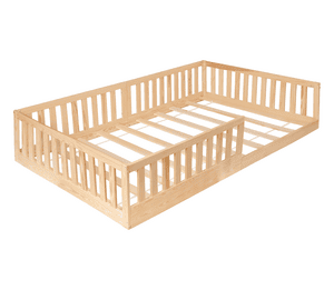 Bodenbett sovnat 120 x 200 cm natur
